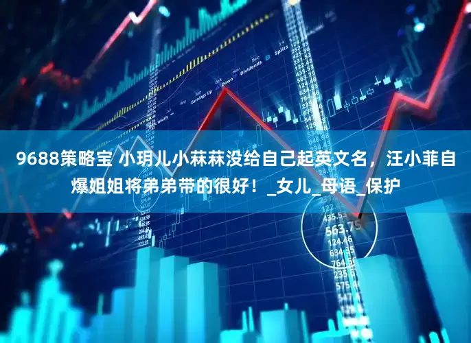 9688策略宝 小玥儿小菻菻没给自己起英文名，汪小菲自爆姐姐将弟弟带的很好！_女儿_母语_保护