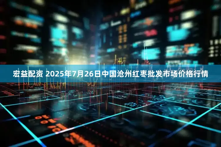 宏益配资 2025年7月26日中国沧州红枣批发市场价格行情