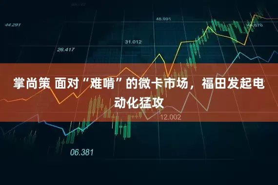 掌尚策 面对“难啃”的微卡市场，福田发起电动化猛攻